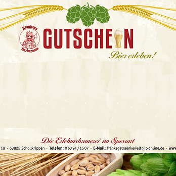 Bierbrauseminar Gutschein